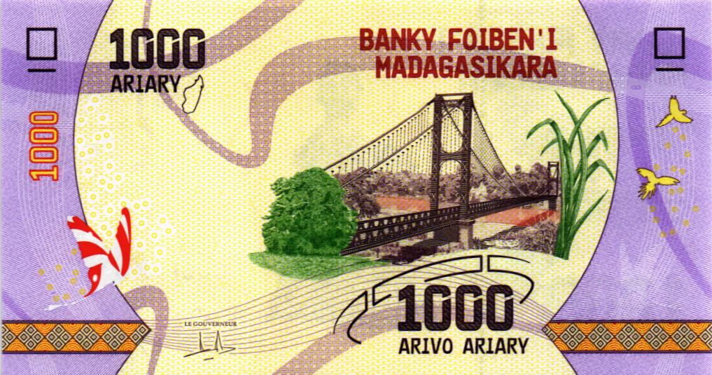 МАДАГАСКАР 1000 АРИАРИ