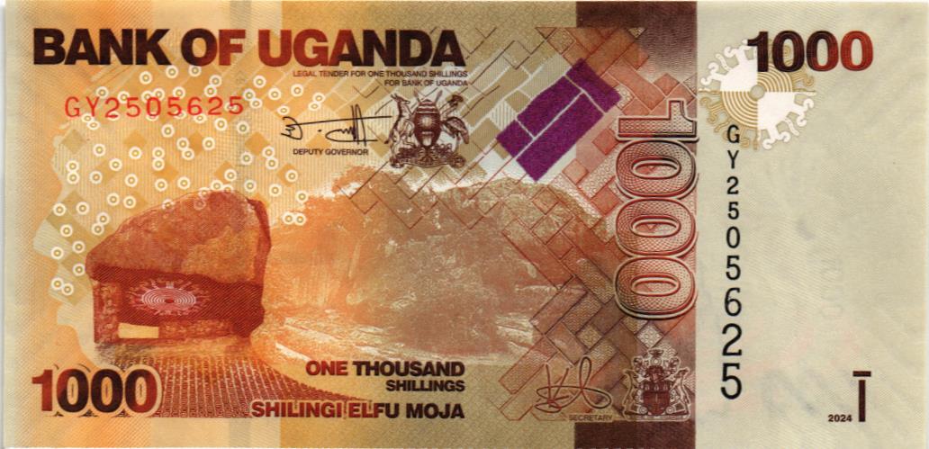 УГАНДА 1000 ШИЛЛИНГОВ мини 1