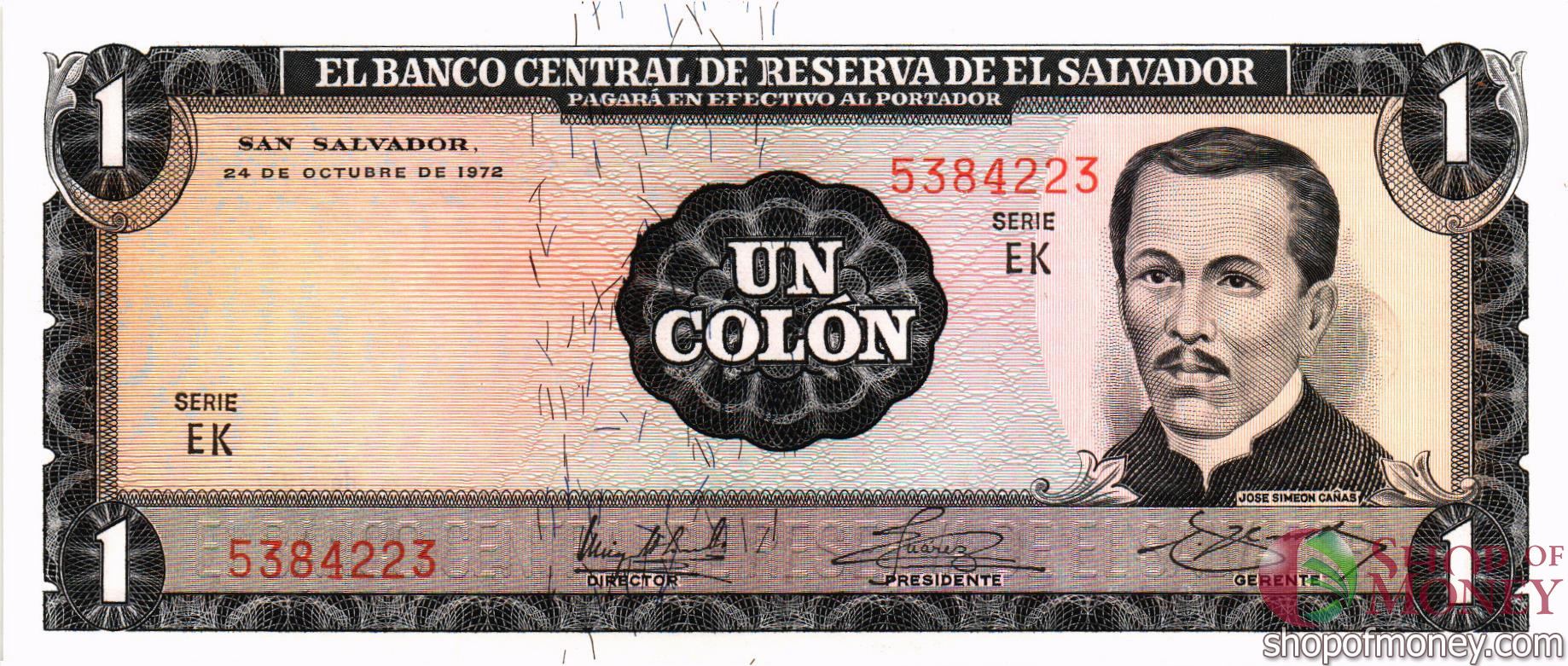 САЛЬВАДОР 1 КОЛОН мини 1