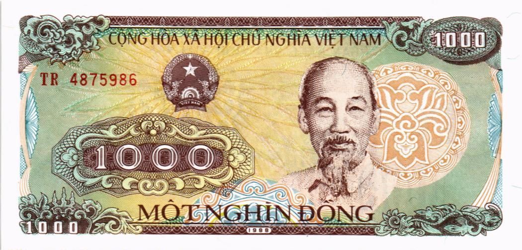 ВЬЕТНАМ 1000 ДОНГ мини 1