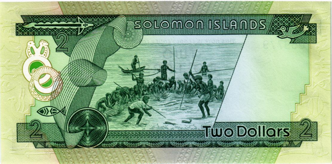 СОЛОМОНОВЫ ОСТРОВА 2 ДОЛЛАРА мини 2