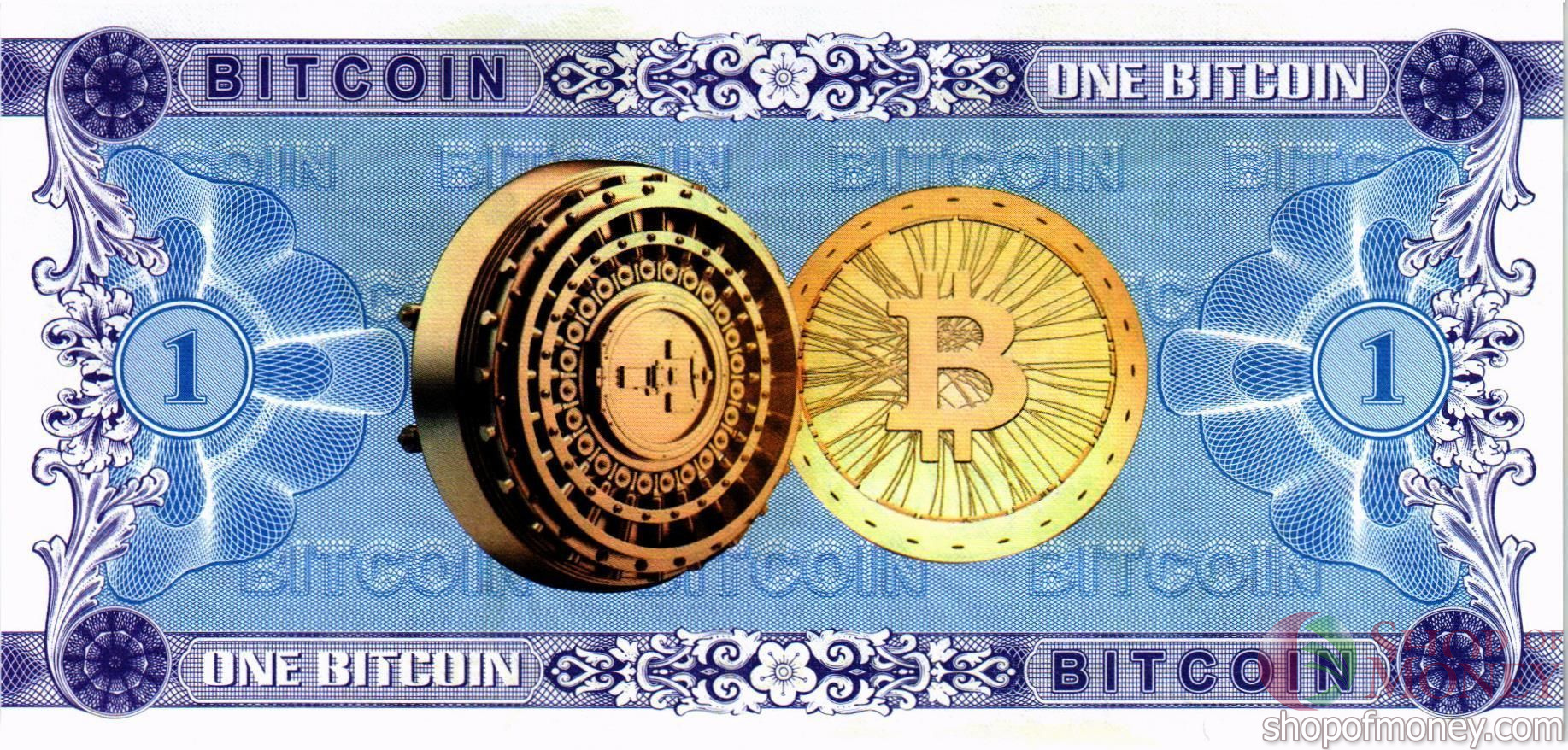 СУВЕНИР 1 БИТКОИН мини 2