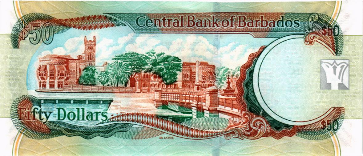 БАРБАДОС 50 ДОЛЛАРОВ мини 2