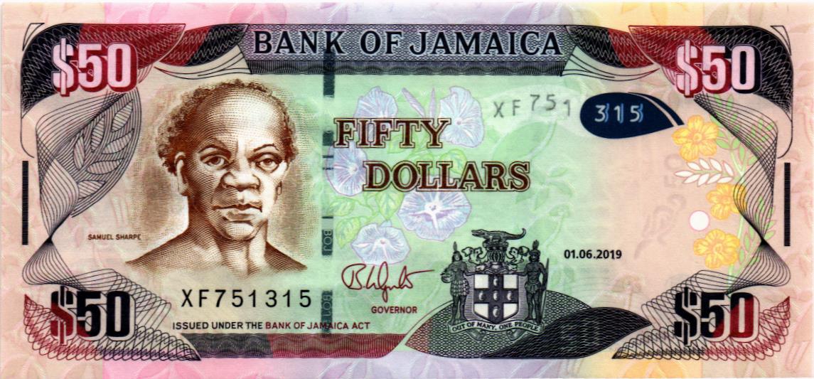 ЯМАЙКА 50 ДОЛЛАРОВ мини 1