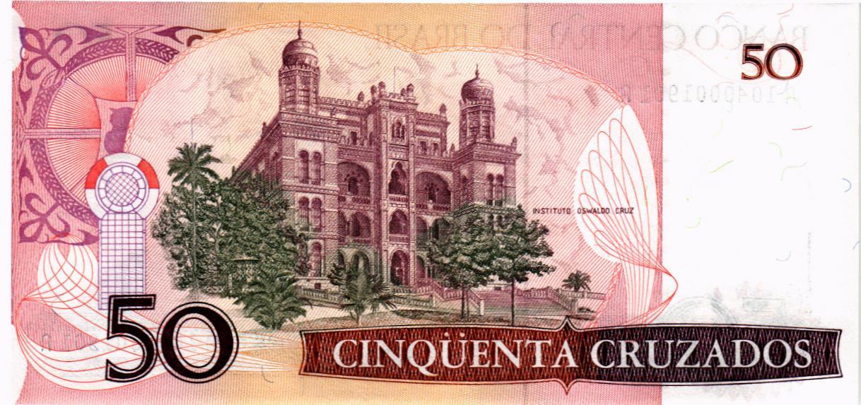 БРАЗИЛИЯ 50 КРУЗАДО мини 2