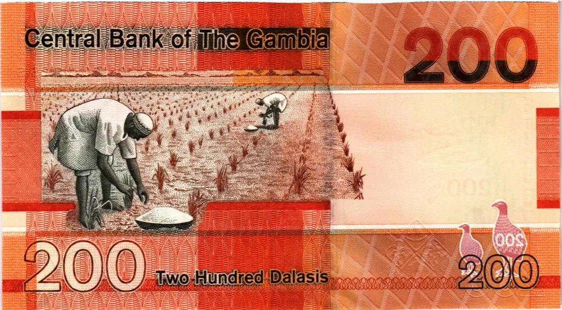 ГАМБИЯ 200 ДАЛАСИ мини 2