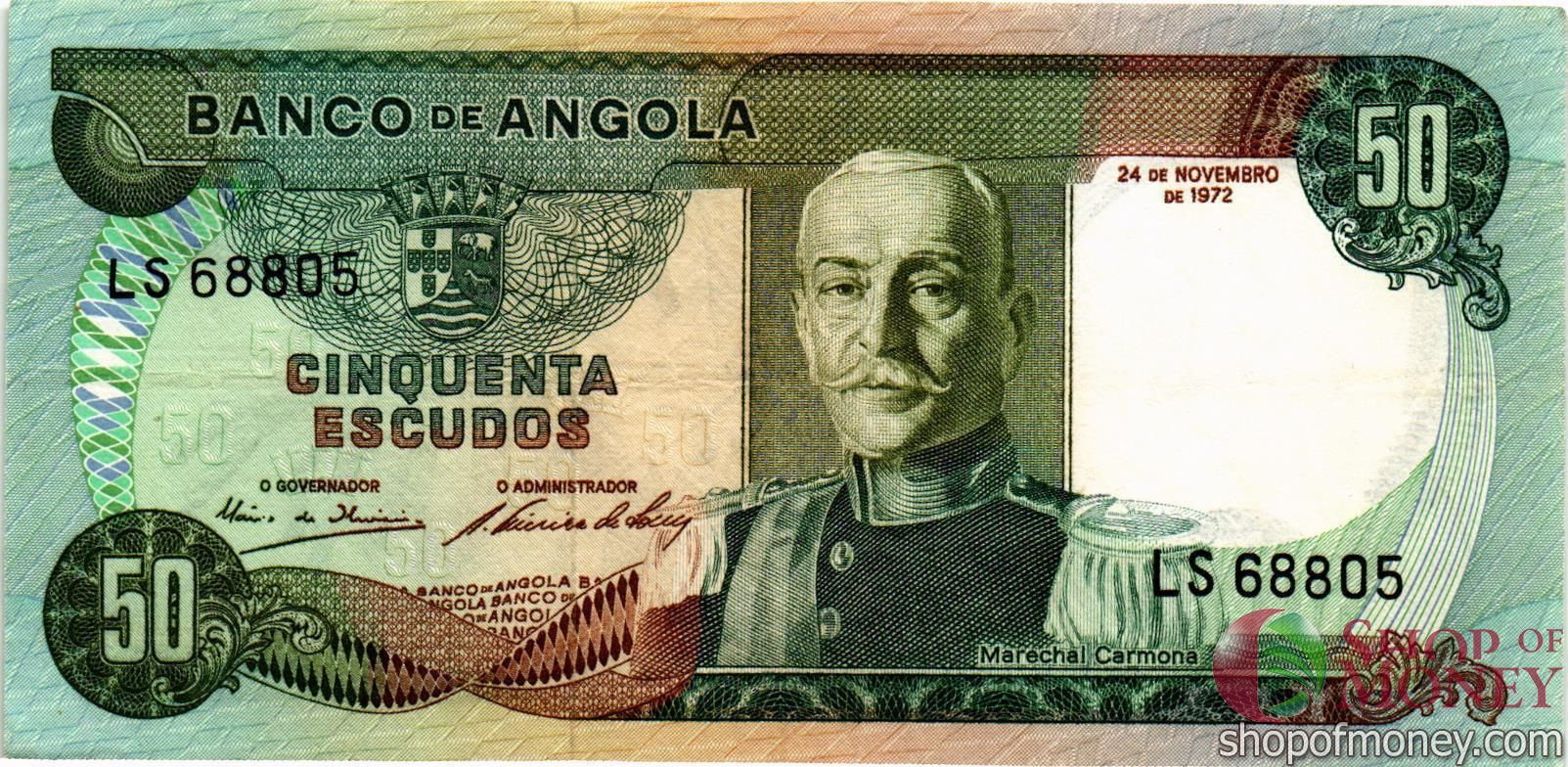 АНГОЛА 50 ЭСКУДО