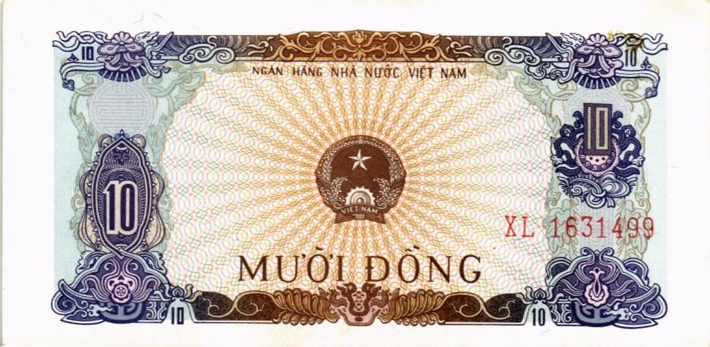 ВЬЕТНАМ 10 ДОНГ