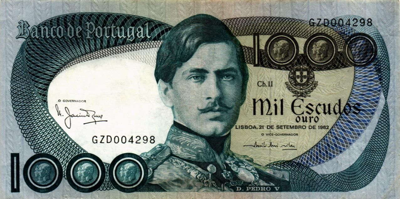 ПОРТУГАЛИЯ 1000 ЭСКУДО