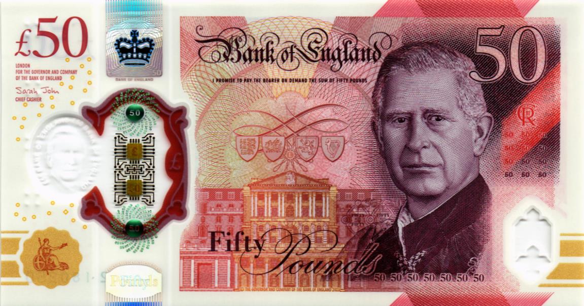 ВЕЛИКОБРИТАНИЯ/АНГЛИЯ 50 ФУНТОВ