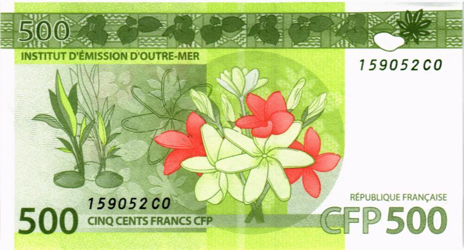 ФРАНЦУЗСКАЯ ПОЛИНЕЗИЯ 500 ФРАНКОВ мини 2