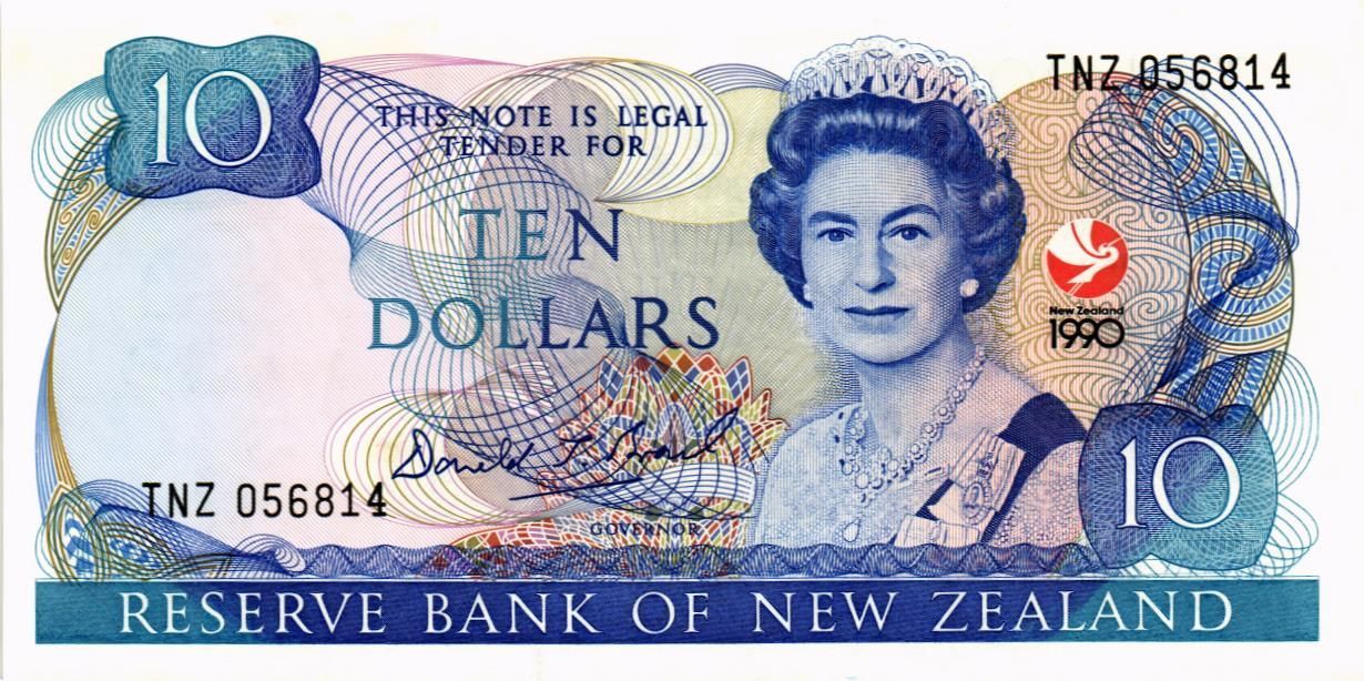 НОВАЯ ЗЕЛАНДИЯ 10 ДОЛЛАРОВ