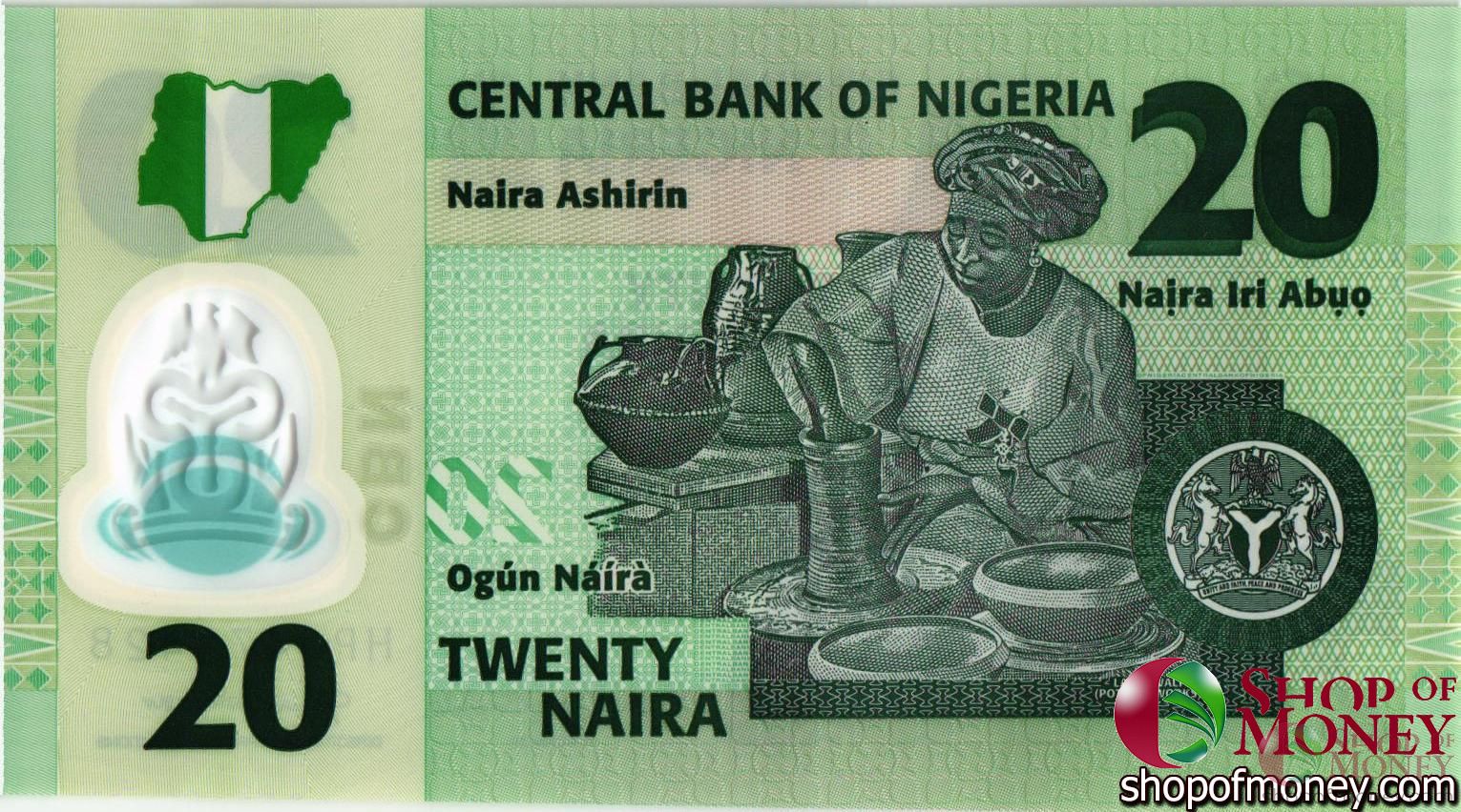 НИГЕРИЯ 20 НАЙРА мини 2