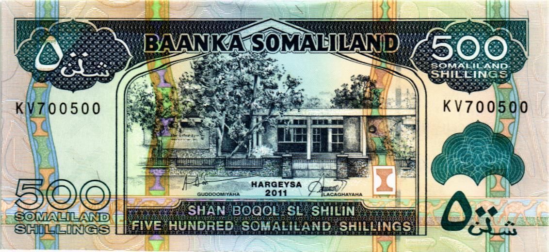 СОМАЛИЛЕНД 500 ШИЛЛИНГОВ