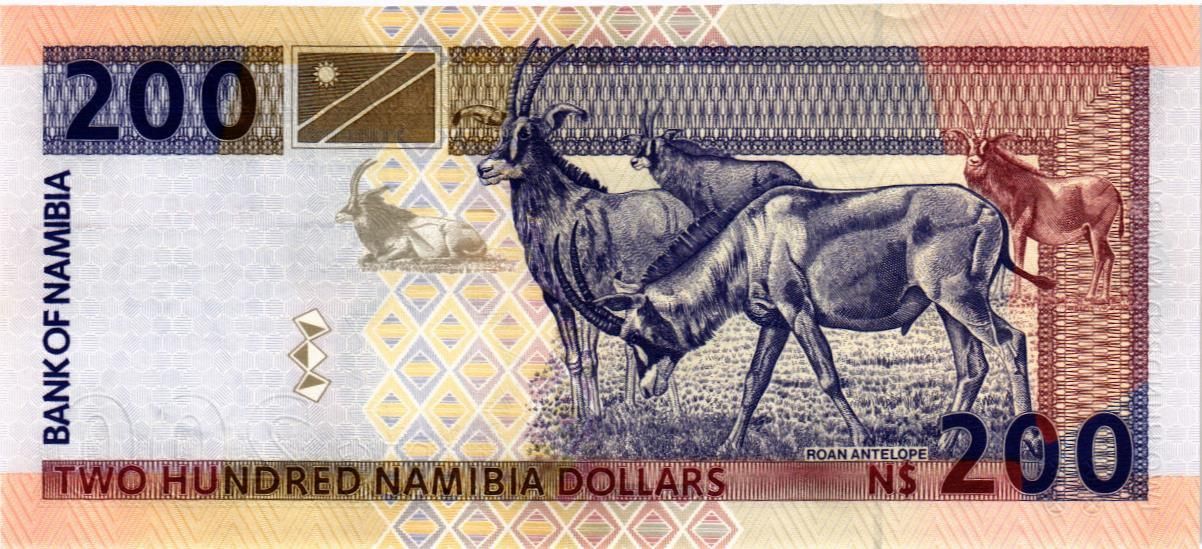 НАМИБИЯ 200 ДОЛЛАРОВ мини 2