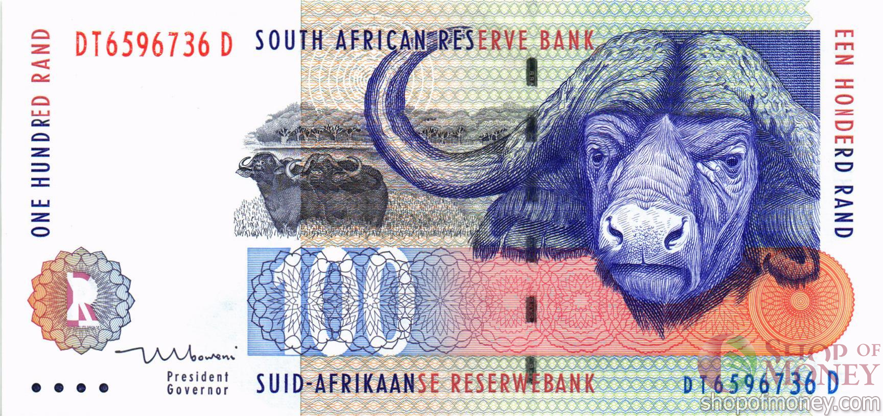 ЮАР 100 РАНД мини 1