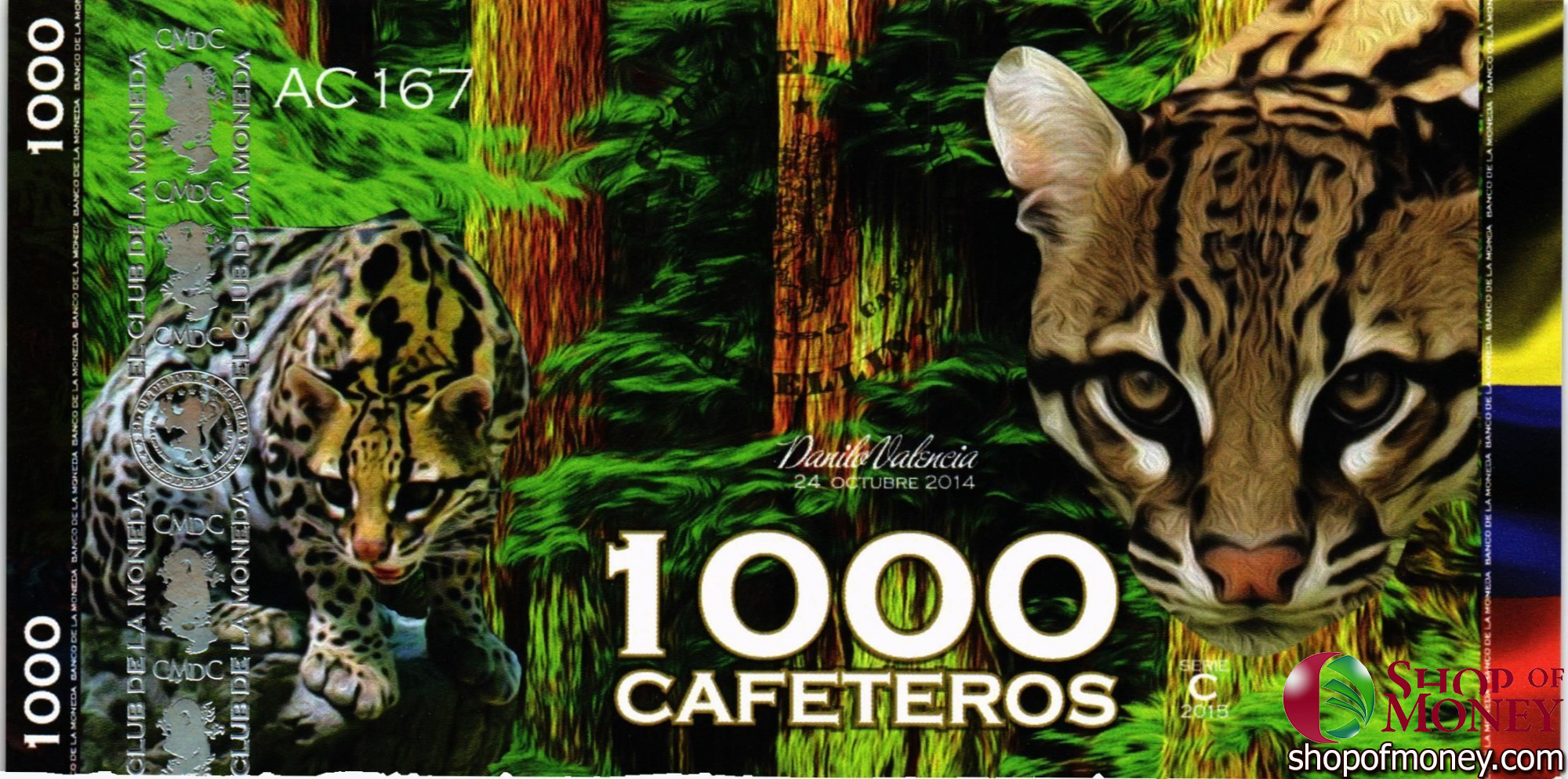 КОЛУМБИЯ КАФЕТЕРОС (ДИКИЕ ЖИВОТНЫЕ) мини 11