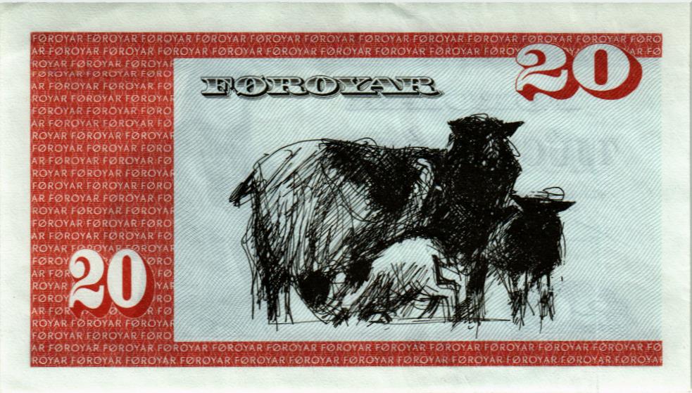 ФАРЕРСКИЕ ОСТРОВА 20 КРОН мини 2