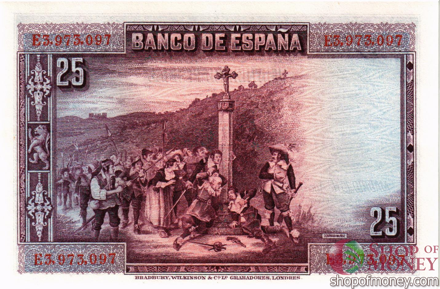 ИСПАНИЯ 25 ПЕСЕТ мини 2