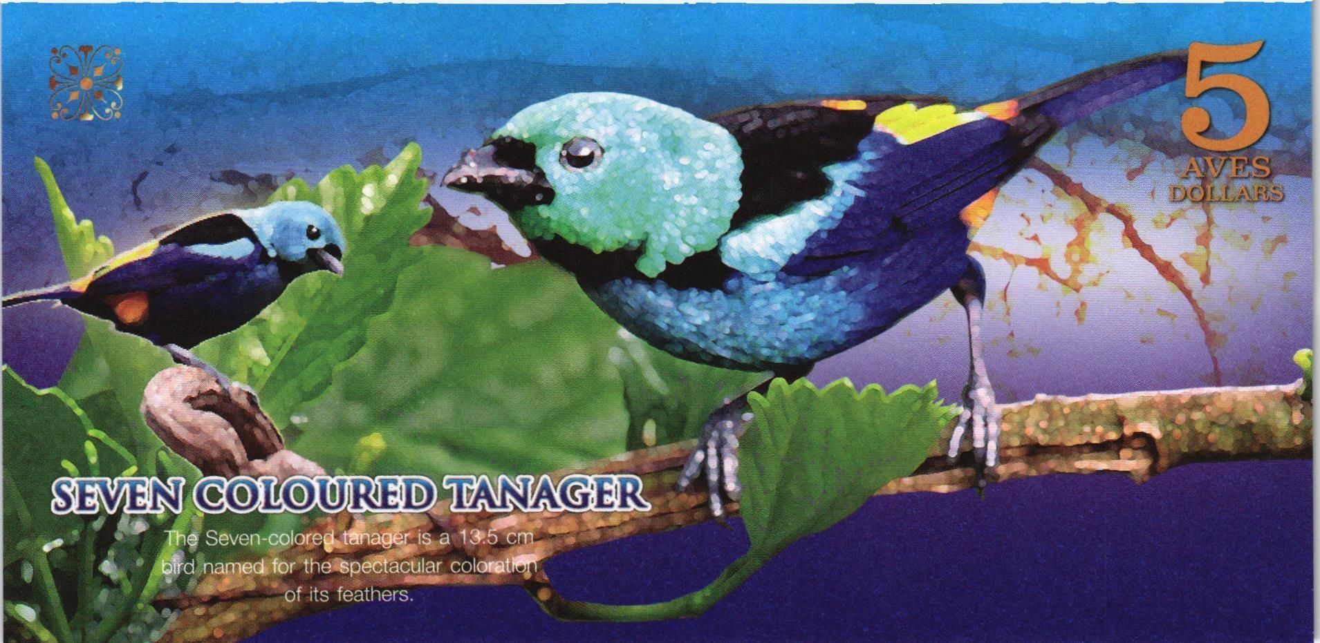 АТЛАНТИЧЕСКИЙ ЛЕС 5 ДОЛЛАРОВ мини 2