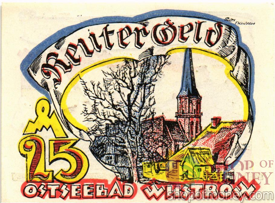 ГЕРМАНИЯ 25 ПФЕННИГОВ (НОТГЕЛЬД) мини 1