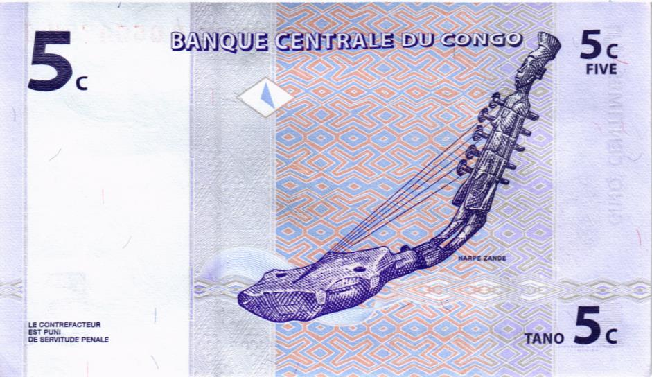 КОНГО ДР 5 САНТИМОВ мини 2