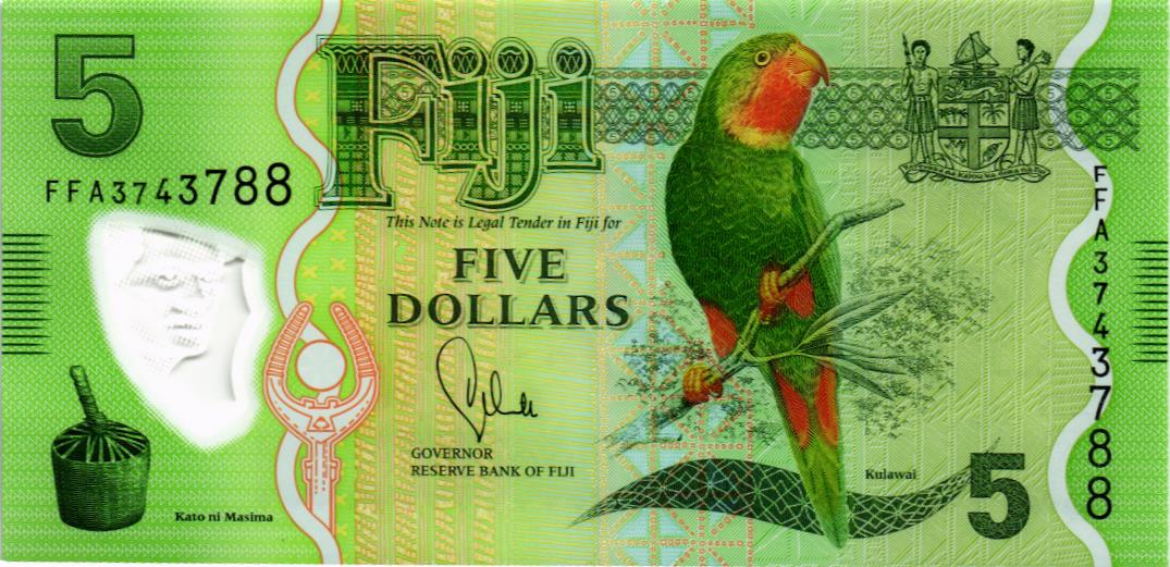 ФИДЖИ 5 ДОЛЛАРОВ мини 1