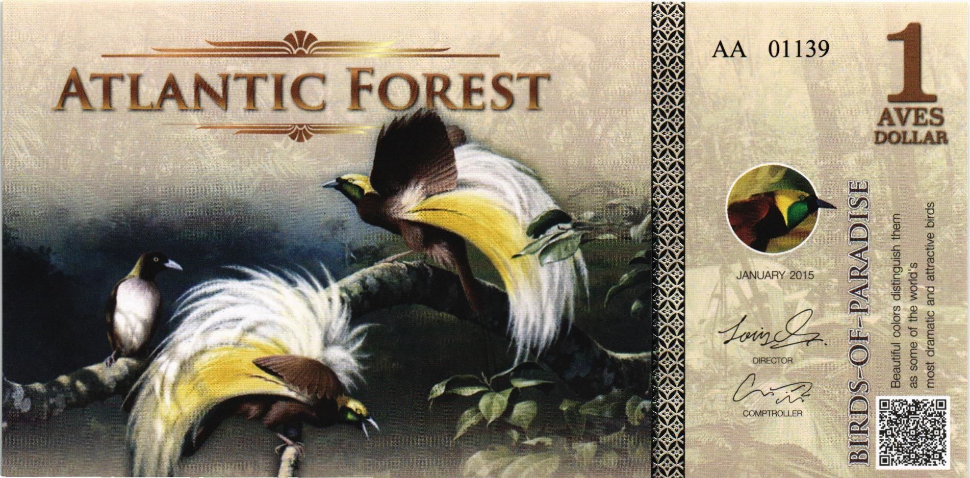 АТЛАНТИЧЕСКИЙ ЛЕС 1 ДОЛЛАР