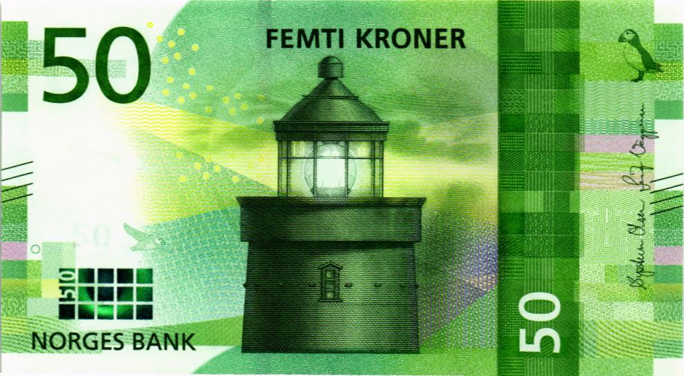НОРВЕГИЯ 50 КРОН мини 1