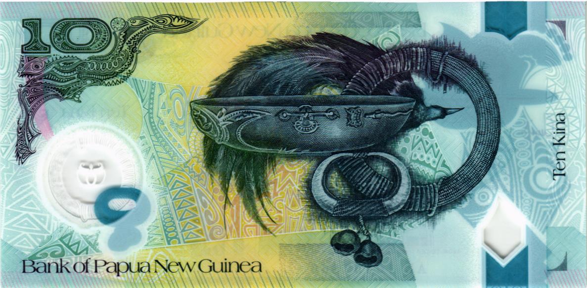 ПАПУА-НОВАЯ ГВИНЕЯ 10 КИНА мини 2