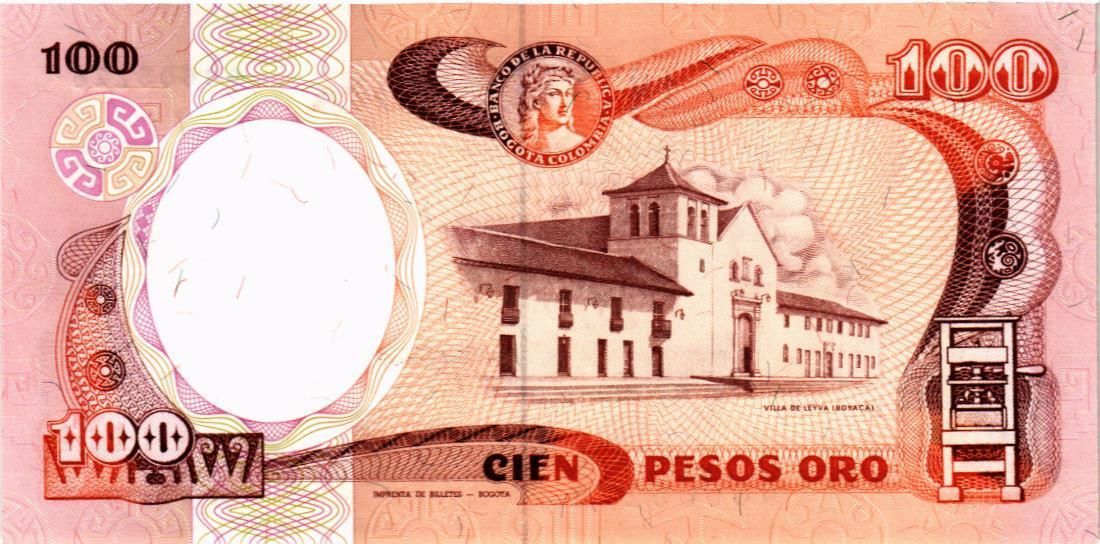 КОЛУМБИЯ 100 ПЕСО (12.10.1985) мини 2