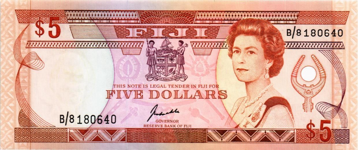 ФИДЖИ 5 ДОЛЛАРОВ мини 1