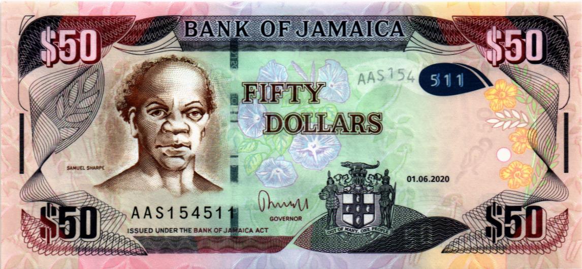ЯМАЙКА 50 ДОЛЛАРОВ мини 1