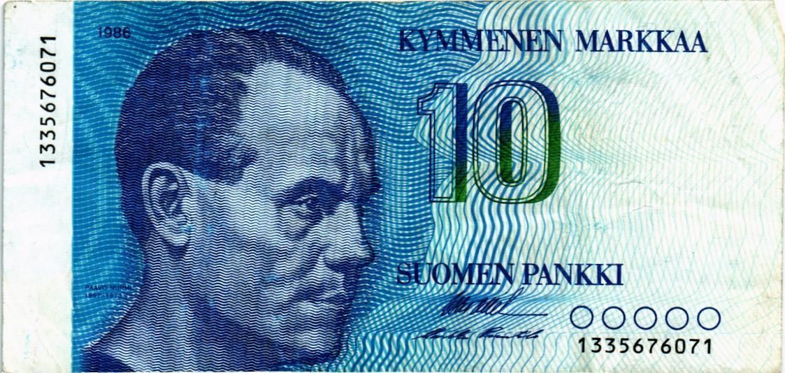 ФИНЛЯНДИЯ 10 МАРОК