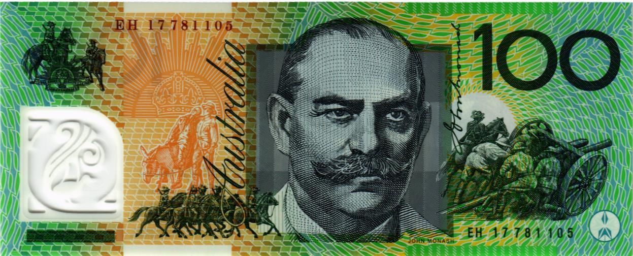 АВСТРАЛИЯ 100 ДОЛЛАРОВ мини 2