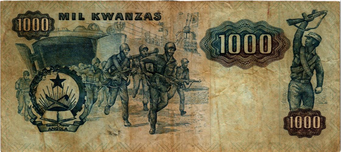 АНГОЛА 1000 КВАНЗА мини 2