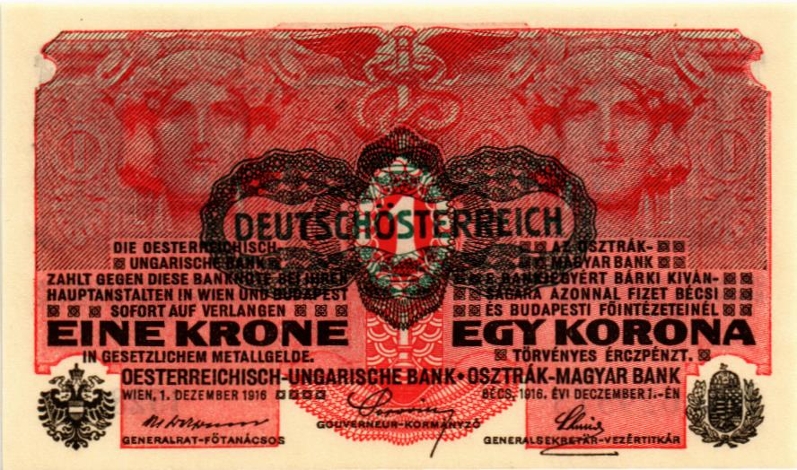 АВСТРИЯ 1 КРОНА