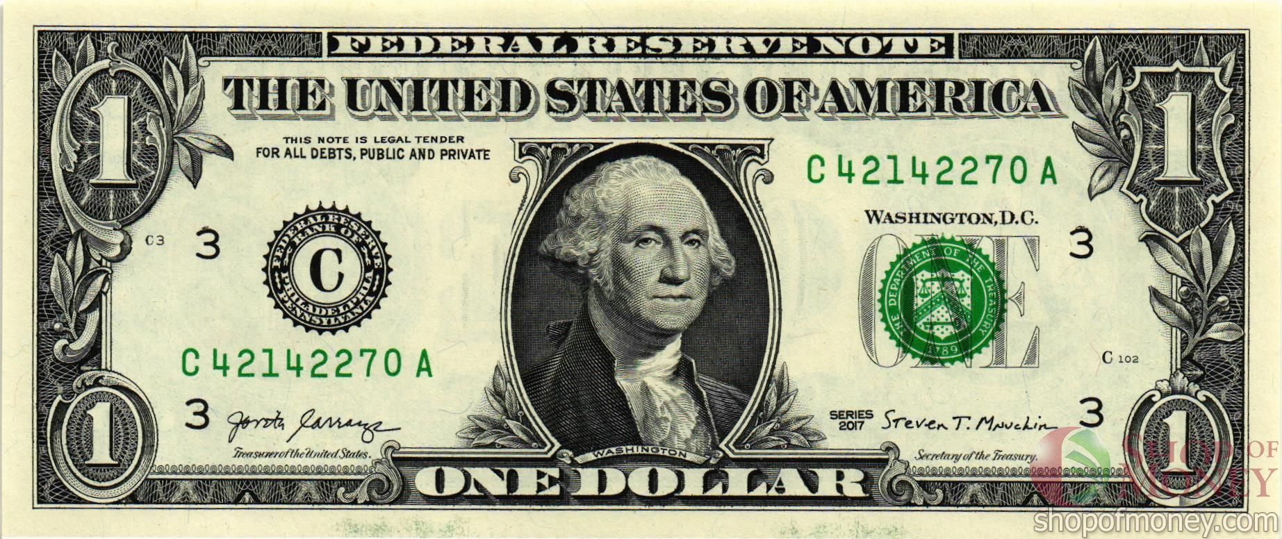 США 1 ДОЛЛАР (C-Филадельфия) мини 1