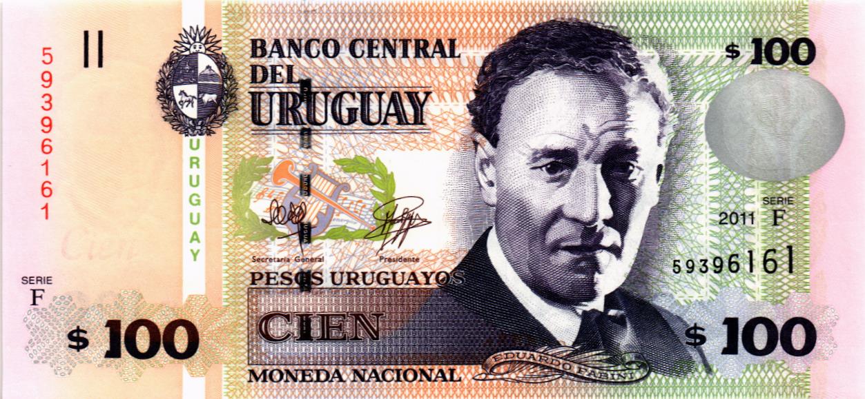 УРУГВАЙ 100 ПЕСО