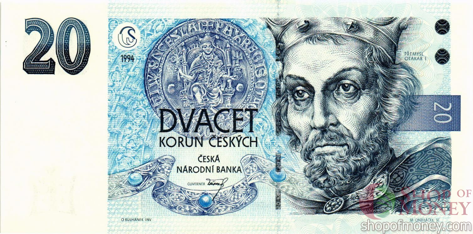 ЧЕХИЯ 20 КРОН мини 1