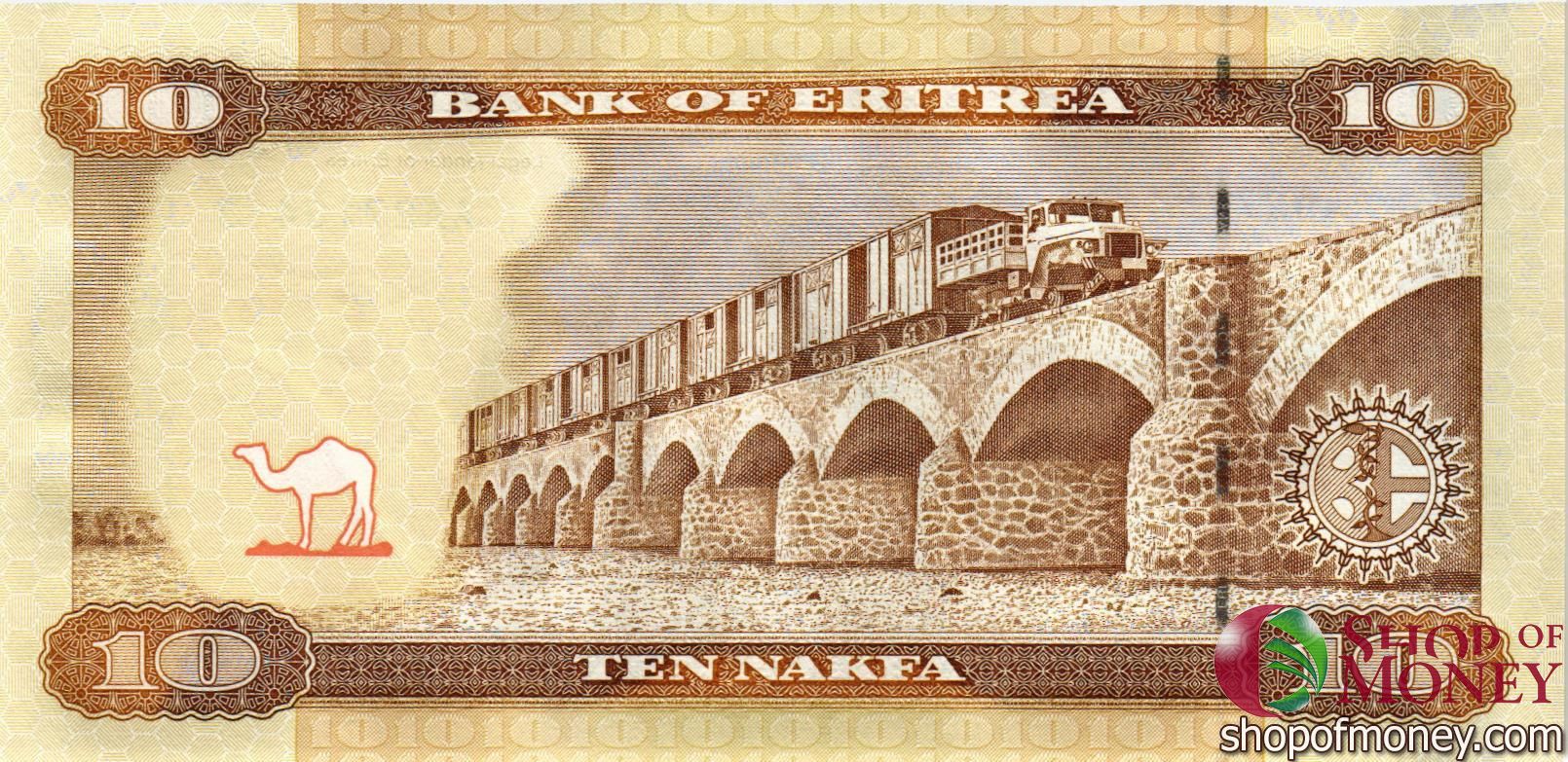 ЭРИТРЕЯ 10 НАКФА мини 2