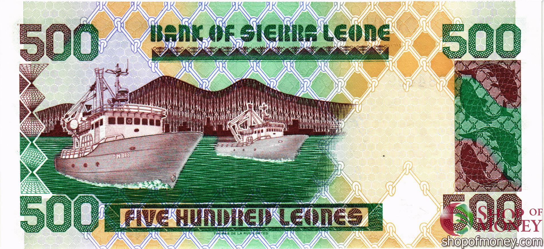 СЬЕРРА-ЛЕОНЕ 500 ЛЕОНЕ мини 2