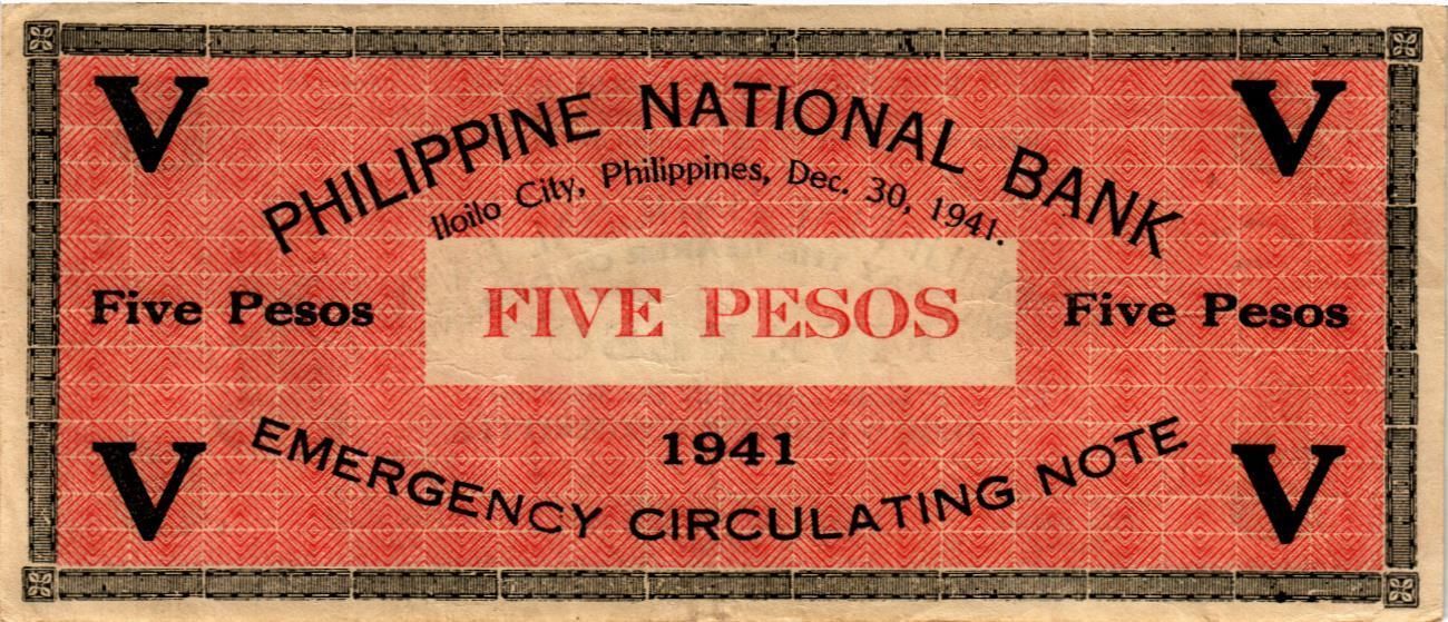 ФИЛИППИНЫ 5 ПЕСО (A) (N89) мини 2