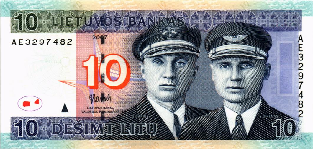 ЛИТВА 10 ЛИТ