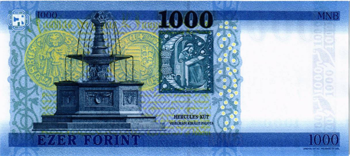 ВЕНГРИЯ 1000 ФОРИНТОВ мини 2