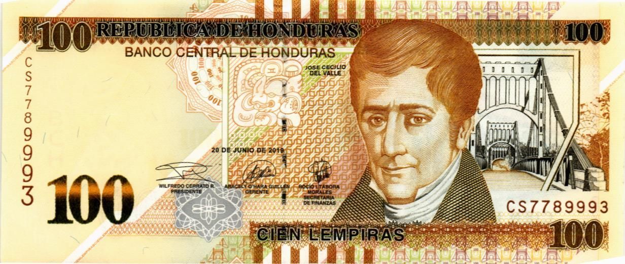 ГОНДУРАС 100 ЛЕМПИР мини 1