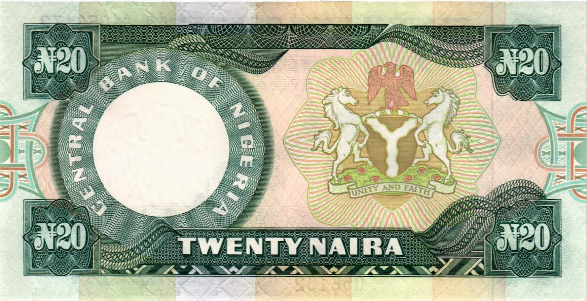 НИГЕРИЯ 20 НАЙРА мини 2