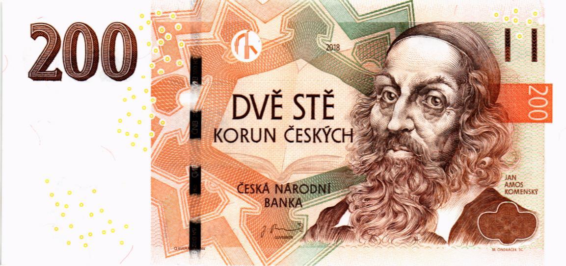 ЧЕХИЯ 200 КРОН
