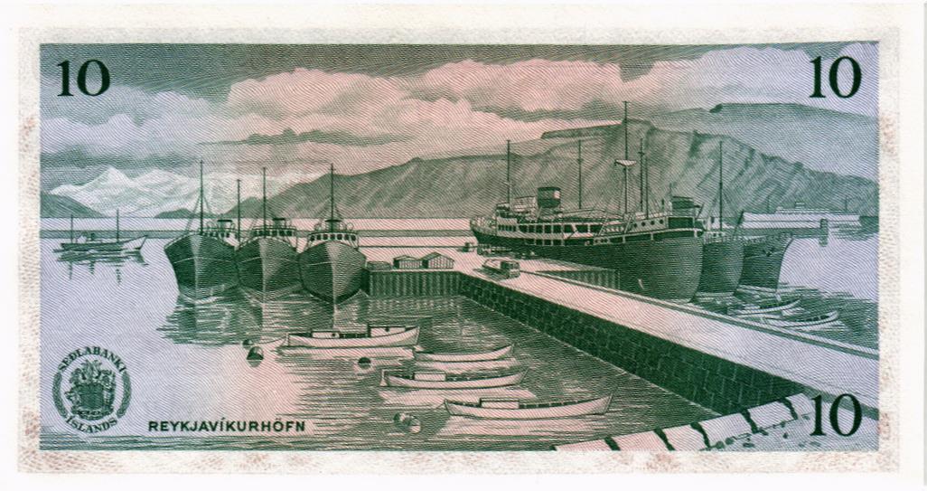 ИСЛАНДИЯ 10 КРОН мини 2