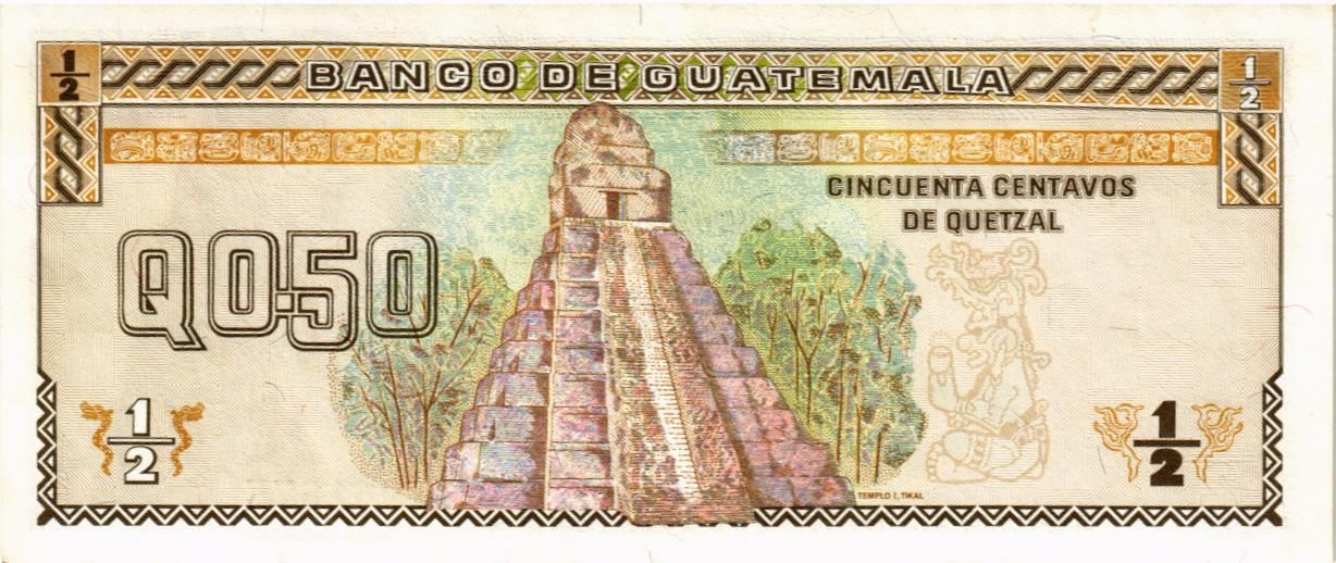 ГВАТЕМАЛА 1/2 КЕТСАЛЬ мини 2